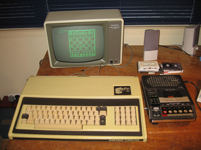 Exidy Sorcerer and Sargon Chess