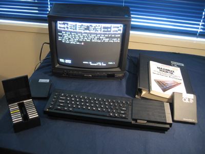 Here it is, longing for a disk drive