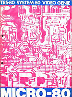 Micro-80 Second cover style