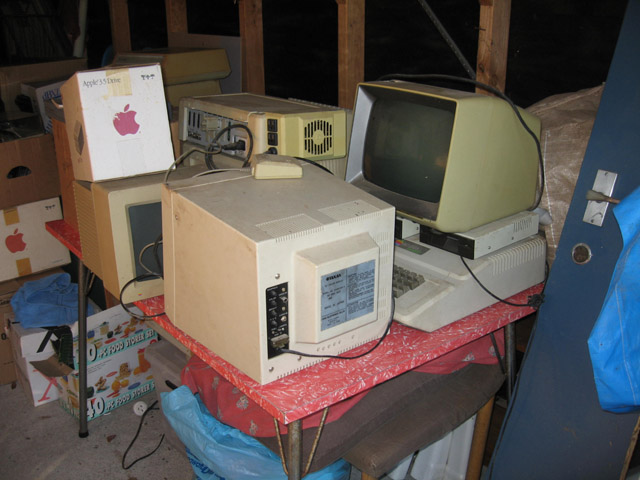 Pile of old junk or valuable loot!