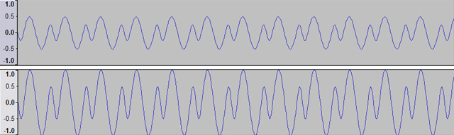 Wav processing for Spectravideo