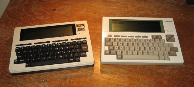 NEC 8201a and Model 100