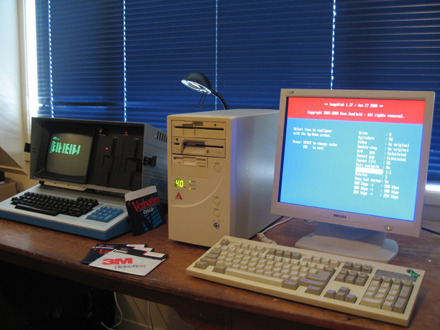 Making Kaypro disks