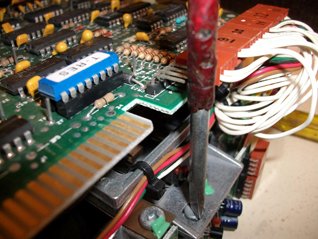 Adjusting the cam screw tandon m100