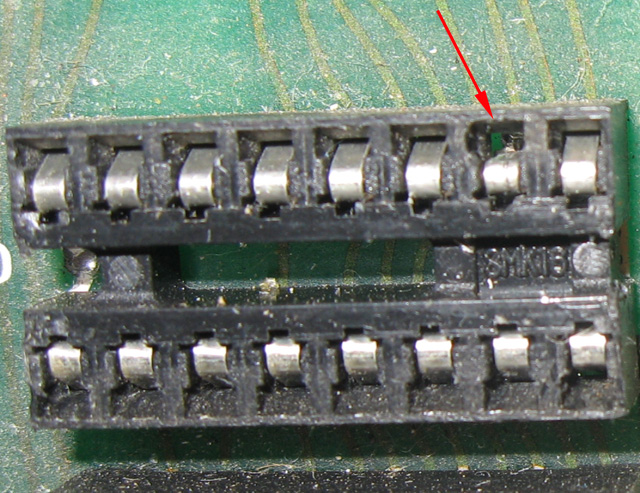RAM socket damage