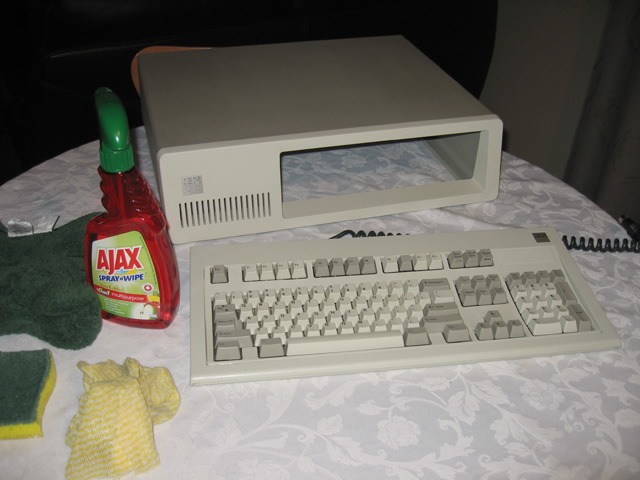 Cleaning the case