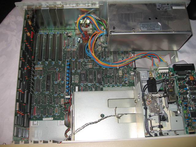 Commodore PC-5.  Inside the case