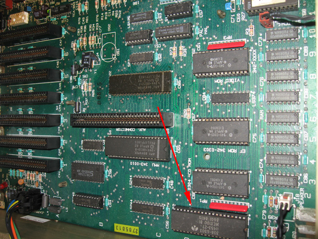 Position of CPU