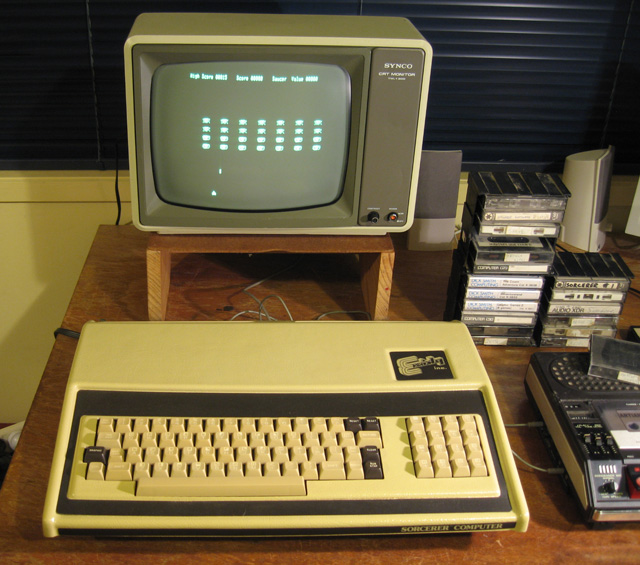 Exidy Sorcerer at play