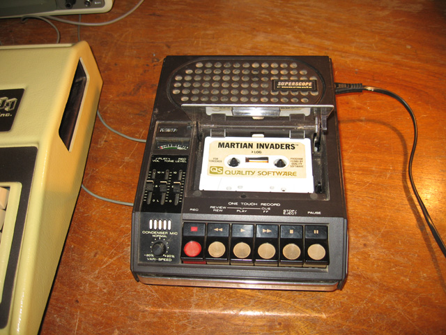 Martian Invaders via Cassette