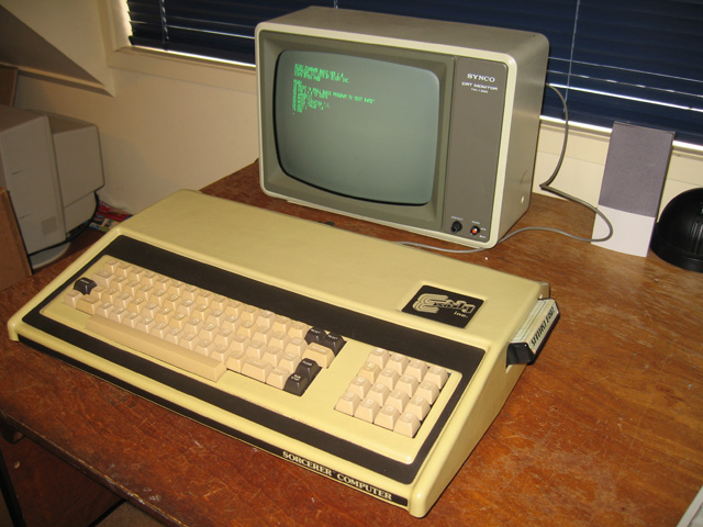 Exidy Sorcerer with BASIC