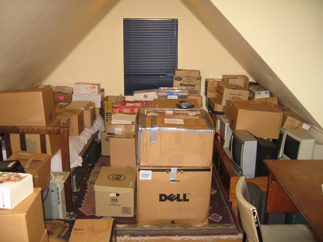 My sleeping computer collection - all boxed