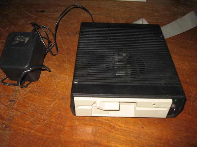 External 5.25 inch floppy drive