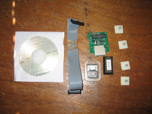 BBC MMC solid state disk drive components