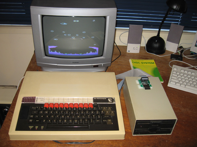BBC MMC solid state drive in action