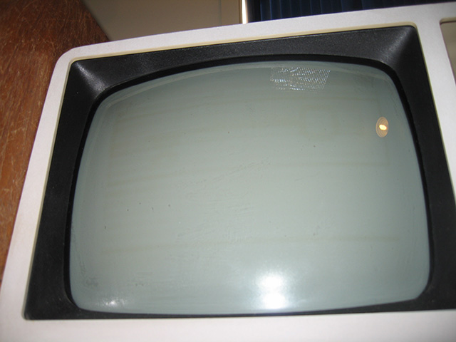 Model 4 - faint screen burn