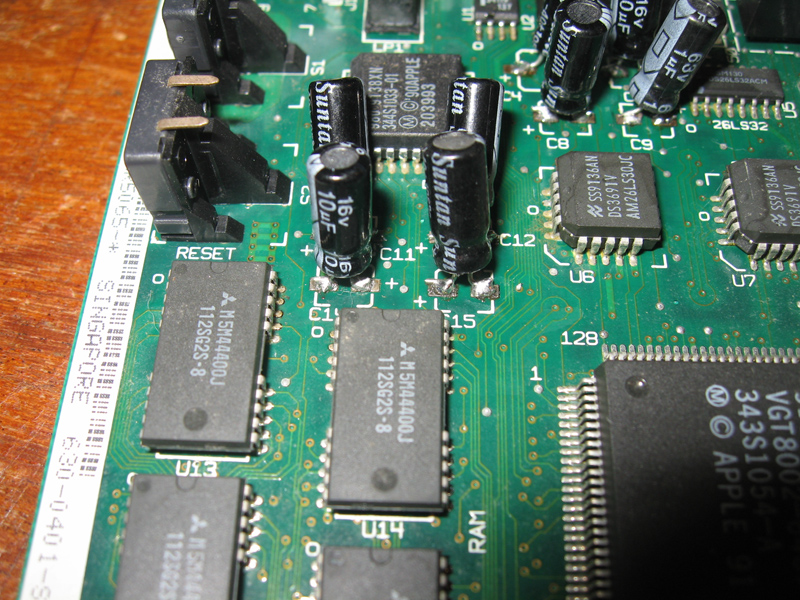 Replacement caps in a classic II