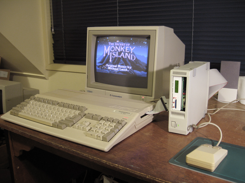 Monkey Island on an Amiga 500