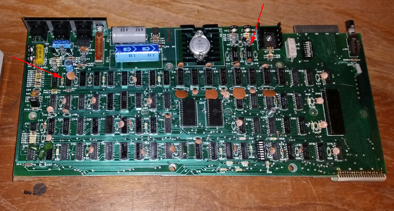Faulty ICS in TRS-80 L1 M1