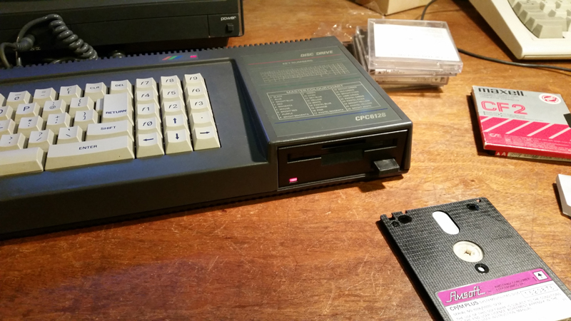 Amstrad CPC6128 disk drive