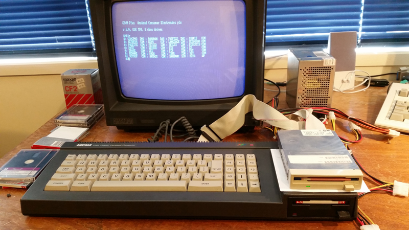 Dual drive Amstrad CPC6128