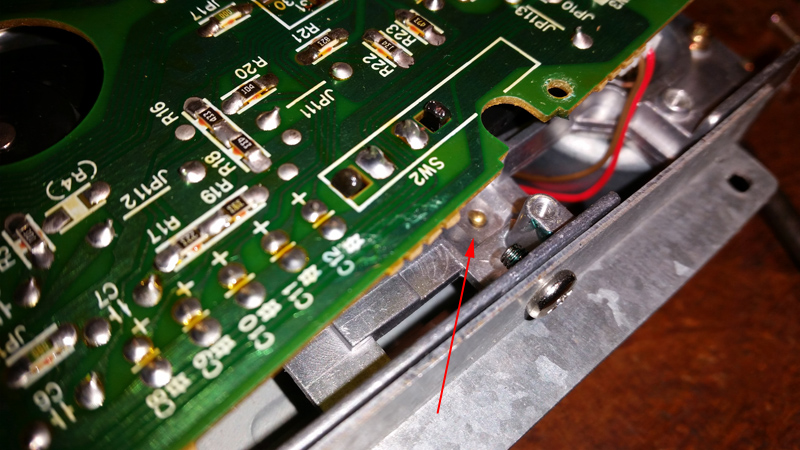 Write pin in Amstrad 128 drive