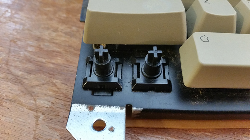 Replaced key mechanisms