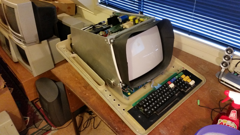 Poly 1 with the hood off