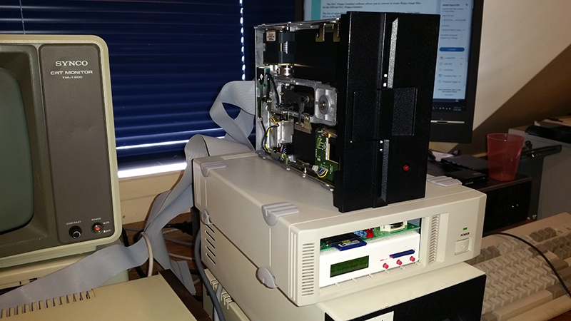 HxC Floppy drive emulator with physical drive