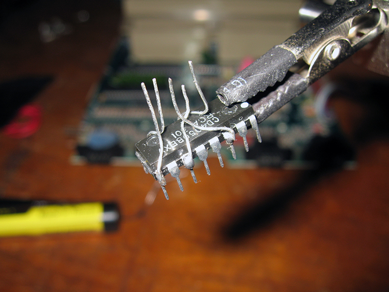 Wires attached to UAV