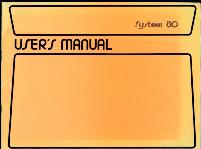 System 80 User Manual
